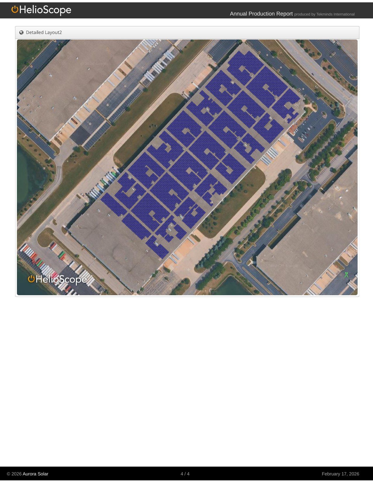 Page 4 — Site Layout & Array Configuration