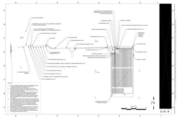 E-101 Site Plan